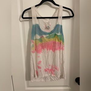 VS PINK tie dye tank top